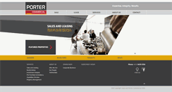 Desktop Screenshot of portercommercial.com.au